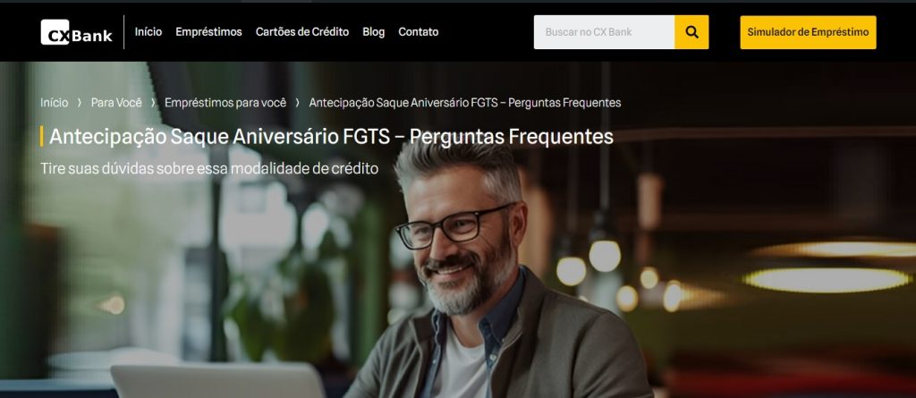 Antecipação Saque Aniversário FGTS – Perguntas Frequentes